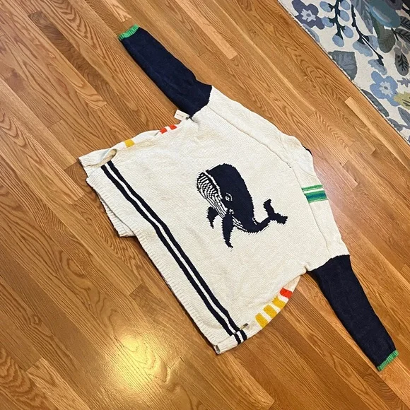 Anthropologie Nautical Buoy Cardigan L/XL NEW - Picture 12 of 15